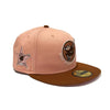 New Era Mens MLB San Diego Padres All Star Game 1978 59Fifty Fitted Hat 70716137 Blush Toast, Pink Undervisor