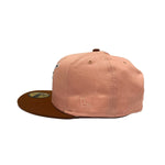 New Era Mens MLB San Diego Padres All Star Game 1978 59Fifty Fitted Hat 70716137 Blush Toast, Pink Undervisor