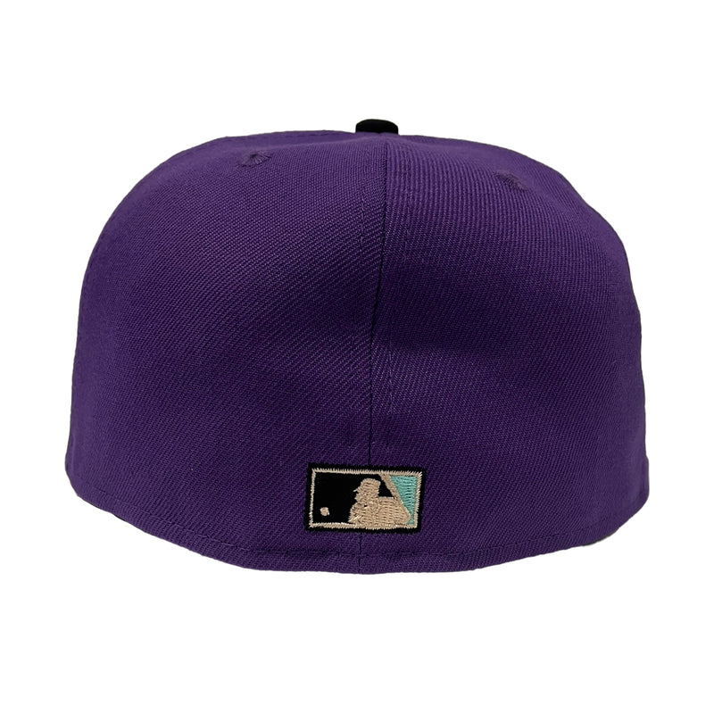 New Era Mens MLB Houston Astros 35 Great Years 65-99 59Fifty Fitted Hat 70744157 Purple/Black, Mint Undervisor