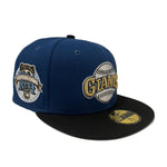 New Era Mens MLB San Francisco Giants All Star Game 1984 59Fifty Fitted Hat 70744162 Seashore/Black, Grey Undervisor