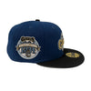 New Era Mens MLB San Francisco Giants All Star Game 1984 59Fifty Fitted Hat 70744162 Seashore/Black, Grey Undervisor