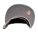 New Era Mens MLB Arizona Diamondbacks Side Patch 59Fifty Fitted Hat 70744163 Walnut/Black Cord, Khaki Undervisor