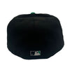 New Era Unisex MLB Houston Astros 1969-1996 35th Anniversary 59Fifty Fitted Hat 70759166 Black/Kelly, Grey Undervisor