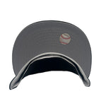 New Era Unisex MLB Houston Astros 1969-1996 35th Anniversary 59Fifty Fitted Hat 70759166 Black/Kelly, Grey Undervisor