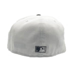 New Era Mens MLB New York Mets Shea Stadium 59Fifty Fitted Hat 70761489 White/Gray, Dark Grey Undervisor