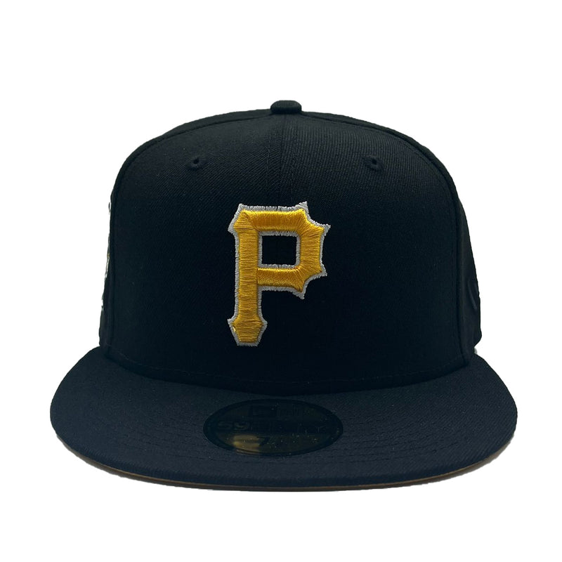 New Era Mens MLB Pittsburgh Pirates 2006 All Star Game 59Fifty Fitted Hat 70761555 Black, Yellow Undervisor