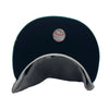 New Era Mens MLB Seattle Mariners 25th Anniversary 59Fifty Fitted Hat 70761621 Gray North/Teal, Navy Undervisor