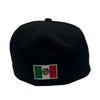 New Era Mens Mexico WBC World Baseball Classic 59Fifty Fitted Hat 70773987 Black, Grey Undervisor