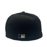 New Era Mens MLB Pittsburgh Pirates 21 Clemente RC 59Fifty Fitted Hat 70776279 Black, Old Gold Undervisor