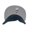 New Era Mens Dominican Republic WBC World Baseball Classic 59Fifty Fitted Hat 70776300 Navy/Scarlet, Grey Undervisor