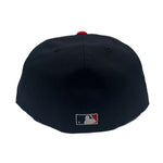 New Era Mens MLB Boston Red Sox World Series 2004 59Fifty Fitted Hat 70776326 Navy/Scarlet, Grey Undervisor
