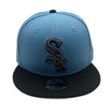 New Era Mens MLB Chicago White Sox 2005 World Series 9Fifty Snapback Hat 70778225 Sky Blue/Black, Grey Undervisor