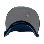 New Era Mens MLB Chicago White Sox 2005 World Series 9Fifty Snapback Hat 70778225 Sky Blue/Black, Grey Undervisor