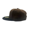New Era Mens MLB Texas Rangers 40th Anniversary 1972-2012 59Fifty Fitted Hat 70794065 Walnut/Black, Grey Undervisor