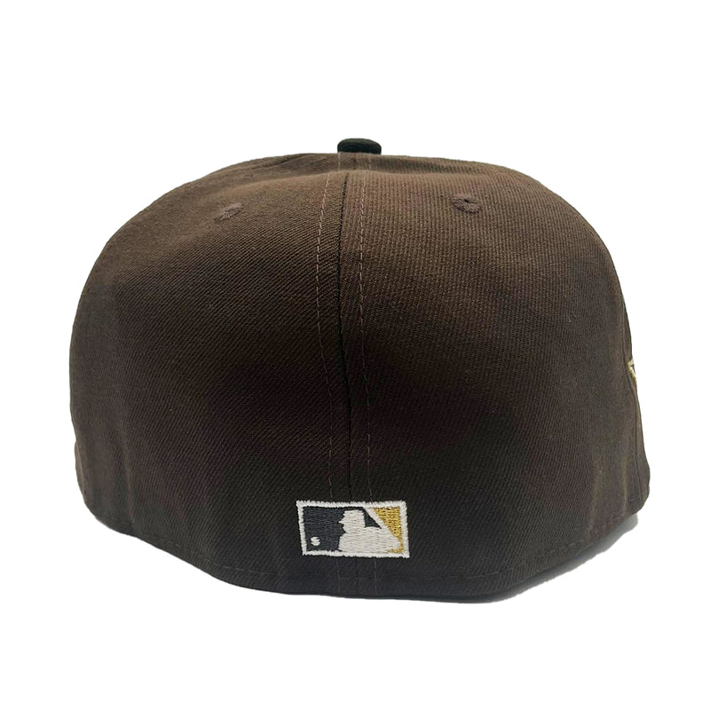 New Era Mens MLB Texas Rangers 40th Anniversary 1972-2012 59Fifty Fitted Hat 70794065 Walnut/Black, Grey Undervisor