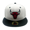New Era Unisex NBA Chicago Bulls 6x Champs 59Fifty Fitted Hat 70794069, Grey Undervisor