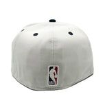 New Era Unisex NBA Chicago Bulls 6x Champs 59Fifty Fitted Hat 70794069, Grey Undervisor