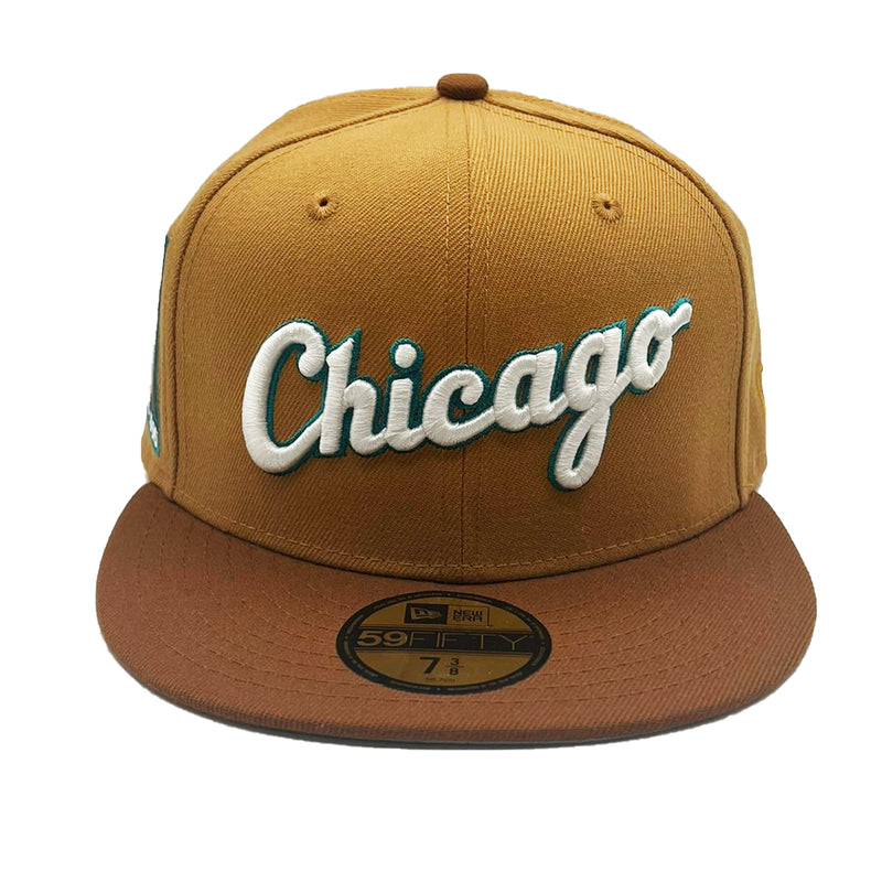 New Era Unisex MLB Chicago White Sox 95 Years 1901-1995 59Fifty Fitted Hat 70794075, Grey Undervisor