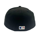 New Era Mens MLB Houston Astros Apollo 11 59Fifty Fitted Hat 70794078 Black, Red Undervisor