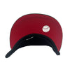 New Era Mens MLB Houston Astros Apollo 11 59Fifty Fitted Hat 70794078 Black, Red Undervisor