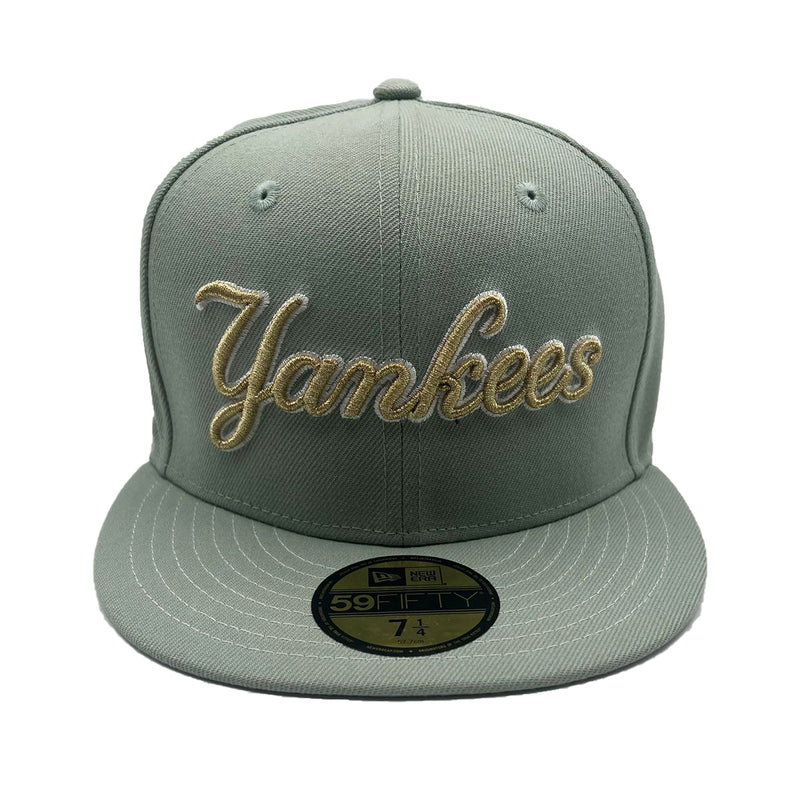 New Era Unisex MLB New York Yankees 49 World Series 59Fifty Fitted Hat 70799402 Everest, Grey Undervisor