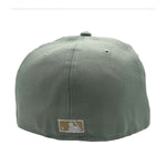 New Era Mens MLB New York Yankees Retro Script 49 World Series 59Fifty Fitted Hat 70799402 Everest, Grey Undervisor