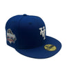 New Era Unisex MLB Los Angeles Dodgers 1962-2002 Dodger Stadium 40th Anniversary 59Fifty Fitted Hat 70802401 Royal Blue, Grey Undervisor