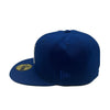 New Era Unisex MLB Los Angeles Dodgers 1962-2002 Dodger Stadium 40th Anniversary 59Fifty Fitted Hat 70802401 Royal Blue, Grey Undervisor