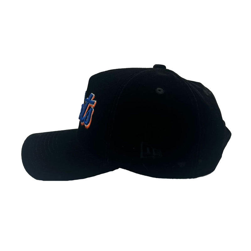New Era New York Giants All Black 9Forty Snapback Hat, CURVED HATS, CAPS