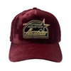 New Era Unisex MLB Houston Astros Velvet 1965-2010 45th Anniversary 9Forty Snapback Hat 70808379 Cardinal, Grey Undervisor