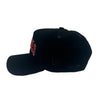 New Era Unisex MLB Los Angeles Angels Velvet 1961-2011 50th Anniversary 9Forty Snapback Hat 70808388 Black, Grey Undervisor