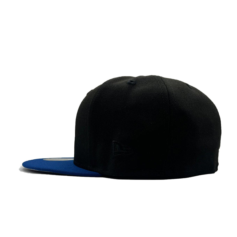 New Era Mens MLB Kansas City Royals 2012 All Star Game 59Fifty Fitted Hat 70816482 Black/Royal Blue, Grey Undervisor
