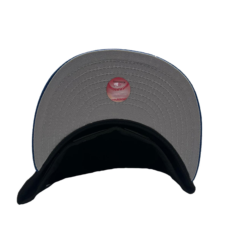 New Era Mens MLB Kansas City Royals 2012 All Star Game 59Fifty Fitted Hat 70816482 Black/Royal Blue, Grey Undervisor