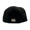 New Era Mens MLB Kansas City Royals 40th Anniversary 1969-2009 59Fifty Fitted Hat 70816486 Black/Metallic Gold, Grey Undervisor