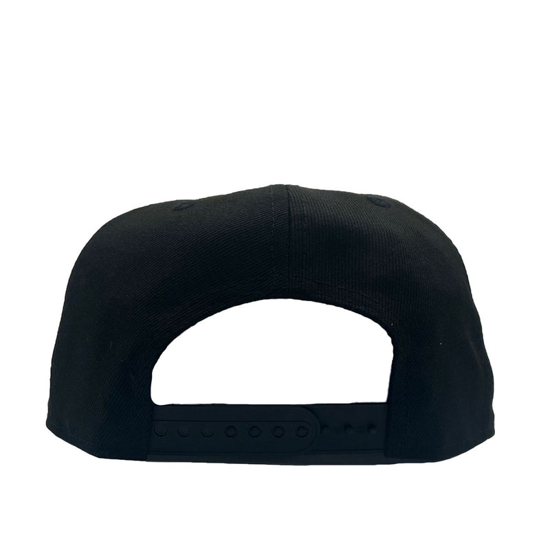 New Era Mens NFL Buffalo Bills 50 Years 1960-2009 9Fifty Snapback Hat 70816511 Black, Grey Undervisor