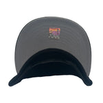 New Era Mens NFL Buffalo Bills 50 Years 1960-2009 9Fifty Snapback Hat 70816511 Black, Grey Undervisor