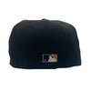 New Era Mens MLB Baltimore Orioles 50 Years 1954-2004 59Fifty Fitted Hat 70818198 Black, Orange Undervisor