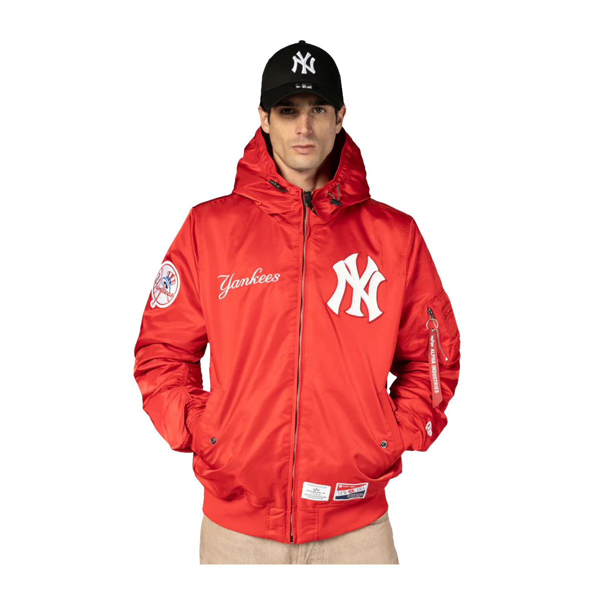 New Era Mens MLB New York Yankees Alpha Industries L-2B New Era Mens MLB New York Yankees Alpha Industries L-2B