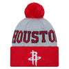 New Era Mens Beanie ROCKETS-BEANIE Red/Grey