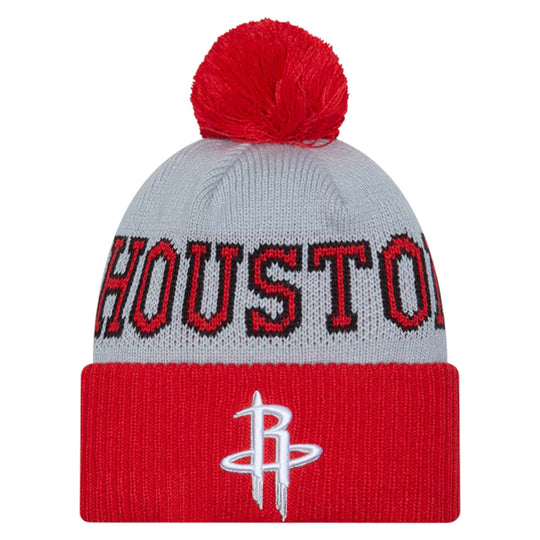 New Era Mens Beanie ROCKETS-BEANIE Red/Grey