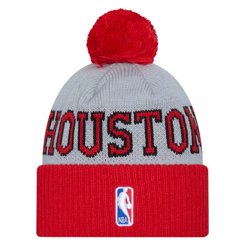 New Era Mens Beanie ROCKETS-BEANIE Red/Grey