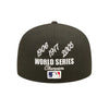 New Era Mens MLB Chicago White Sox Crown Champions 59Fifty Fitted Hat 60243491 Black, Grey Undervisor