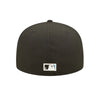 New Era Mens MLB Florida Marlins Pop Sweat 59Fifty Fitted Hat 60243518 Black, Sky Blue Undervisor