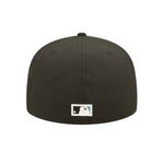New Era Mens MLB Florida Marlins Pop Sweat 59Fifty Fitted Hat 60243518 Black, Sky Blue Undervisor