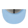 New Era Mens MLB Florida Marlins Pop Sweat 59Fifty Fitted Hat 60243518 Black, Sky Blue Undervisor