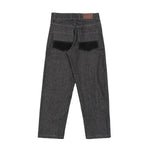 Nicholas Daley Mens 5 Pocket Jeans ND-AW24-5PJ1-CO-BK Black