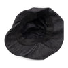 Nicholas Daley Mens Baker Newsboy Cap ND-AW24-BB2-CO-BK Black