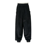 Nicholas Daley Mens Wide Leg Trouser Pants ND-AW24-WLT2-CO-BK Black