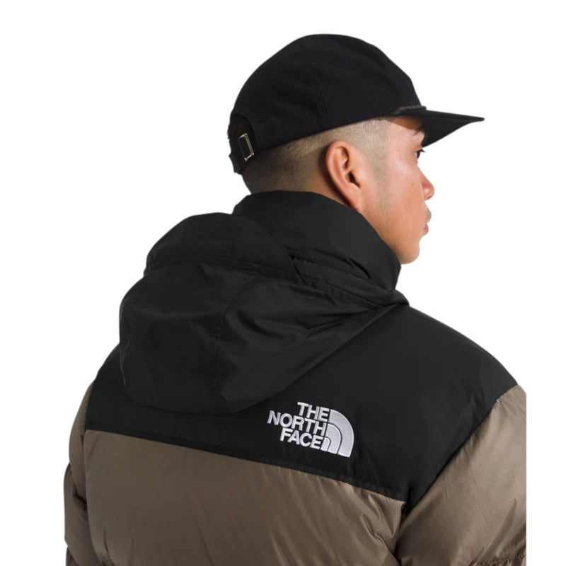 The North Face Mens 1996 Retro Nuptse Jacket NF0A3C8D-DHL Mocha Brown/TNF Black