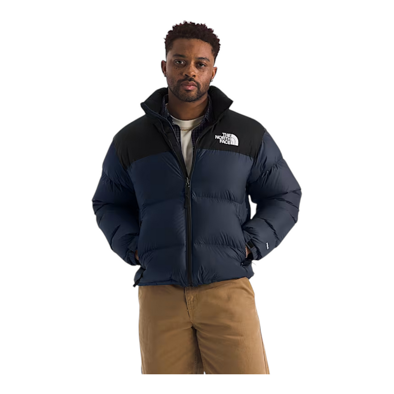 The North Face Mens 1996 Retro Nuptse Jacket NF0A3C8D-GOB Summit Navy/TNF Black-R